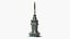 Tiered Office Skyscraper with Spire