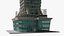 Tiered Office Skyscraper with Spire