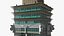 Tiered Office Skyscraper with Spire