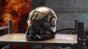 3D Helmet Plated