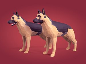 3D dog cartoon