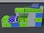 3d bunk bed model