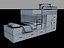 3d bunk bed model