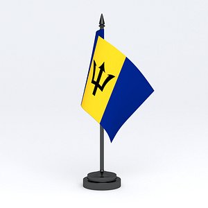 Table Flag Barbados