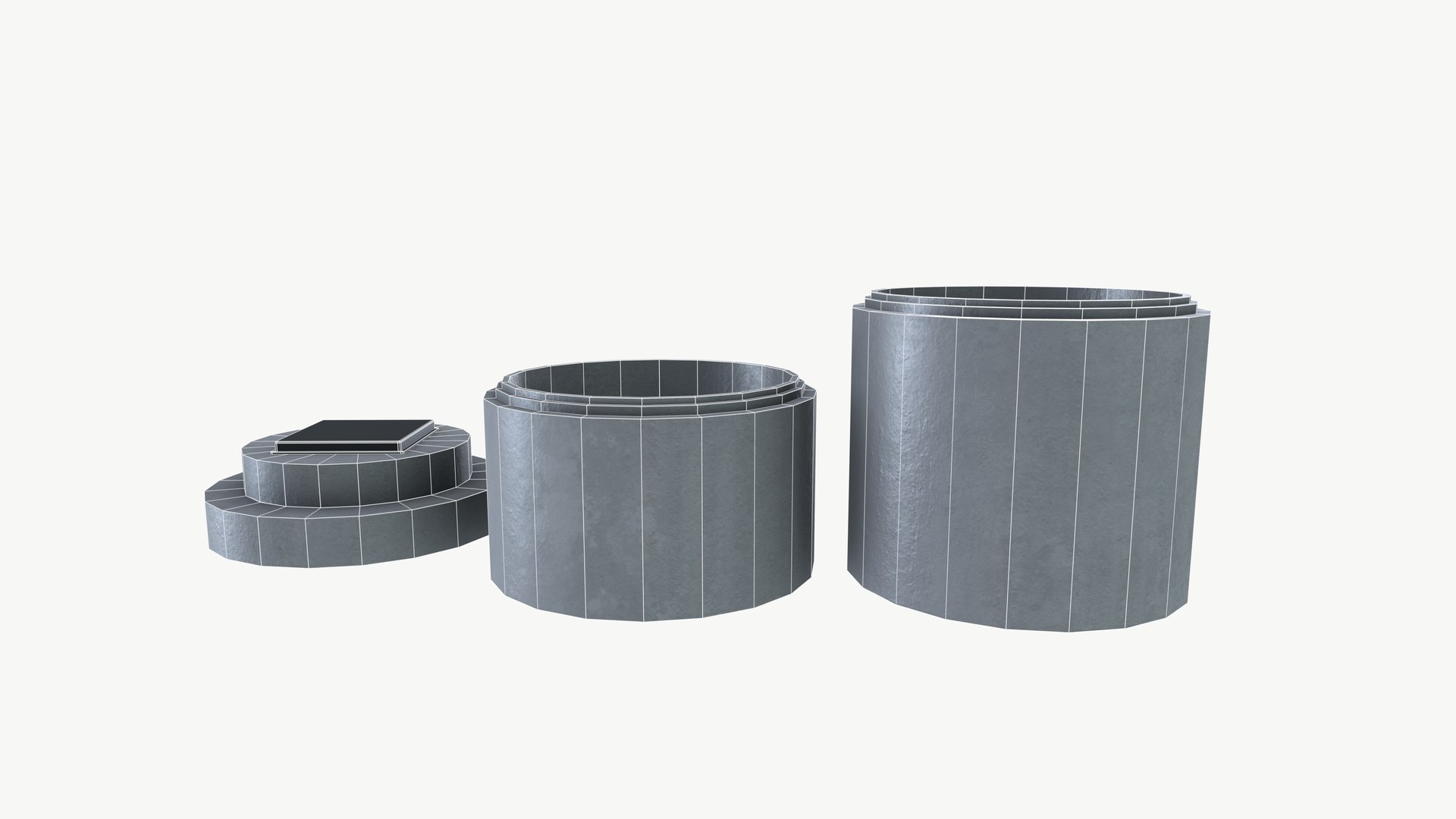 Concrete Pipes 3D model https://p.turbosquid.com/ts-thumb/hg/j98o7t/mn/wireframe_005/png/1739192514/1920x1080/fit_q87/34c4a93e781626d66690513b303556d5da353867/wireframe_005.jpg