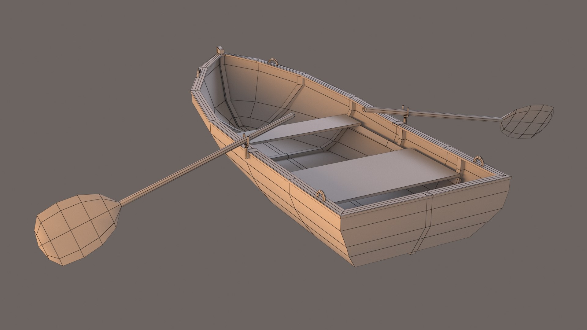 3D Barque LowPoly Model - TurboSquid 1859537