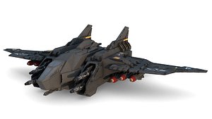 Space Fighter 3D model