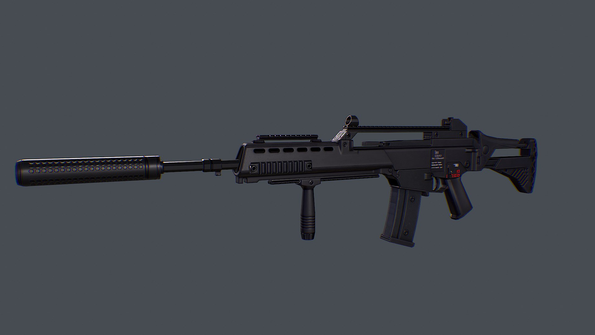 G36A3 Modification Pack 3D Model - TurboSquid 1829182