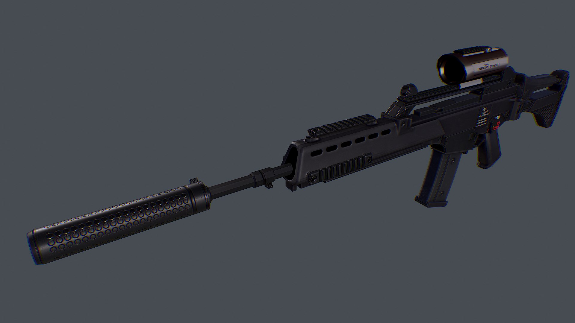 G36A3 Modification Pack 3D Model - TurboSquid 1829182