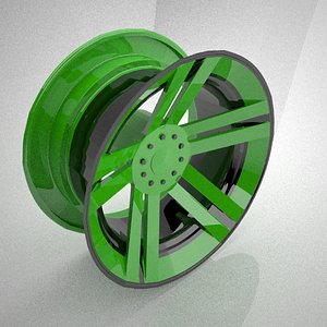 3D model wheel