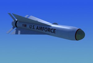 3d model agm-65 maverick guided missile