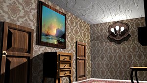 hall 3D model
