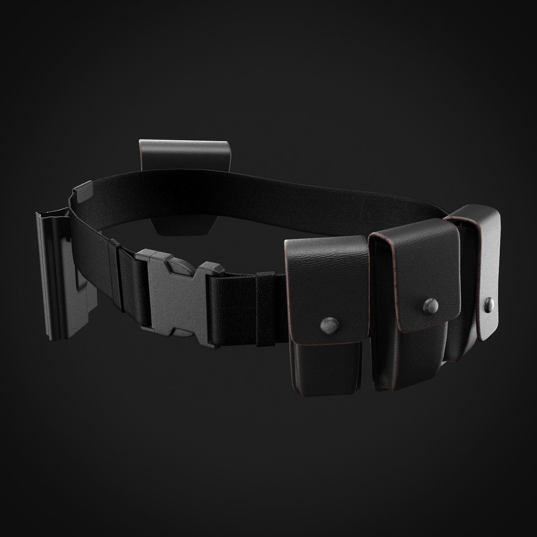 3d Belt Modeled