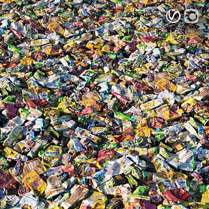 packages materials 3D model