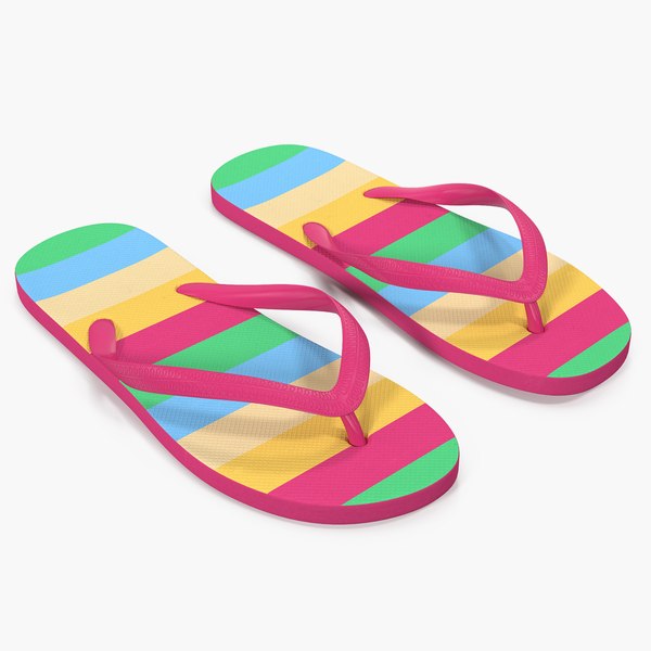 3D flip flop sandals - TurboSquid 1223847