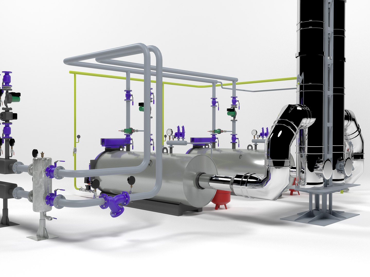 Boiler Buderus Sk655-250 3D Model - TurboSquid 1337025