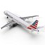 airbus a321 american airlines 3d model