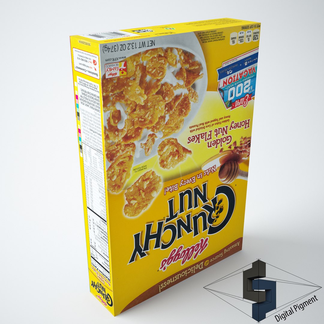 Crunchy Nut 3d Model