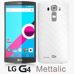 3d model lg g4 metallic