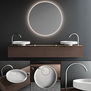 Falper Eccentrico Vanity Unit Set 2