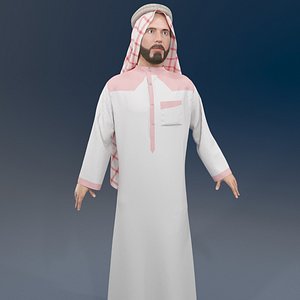 3D model real cloths loop animation