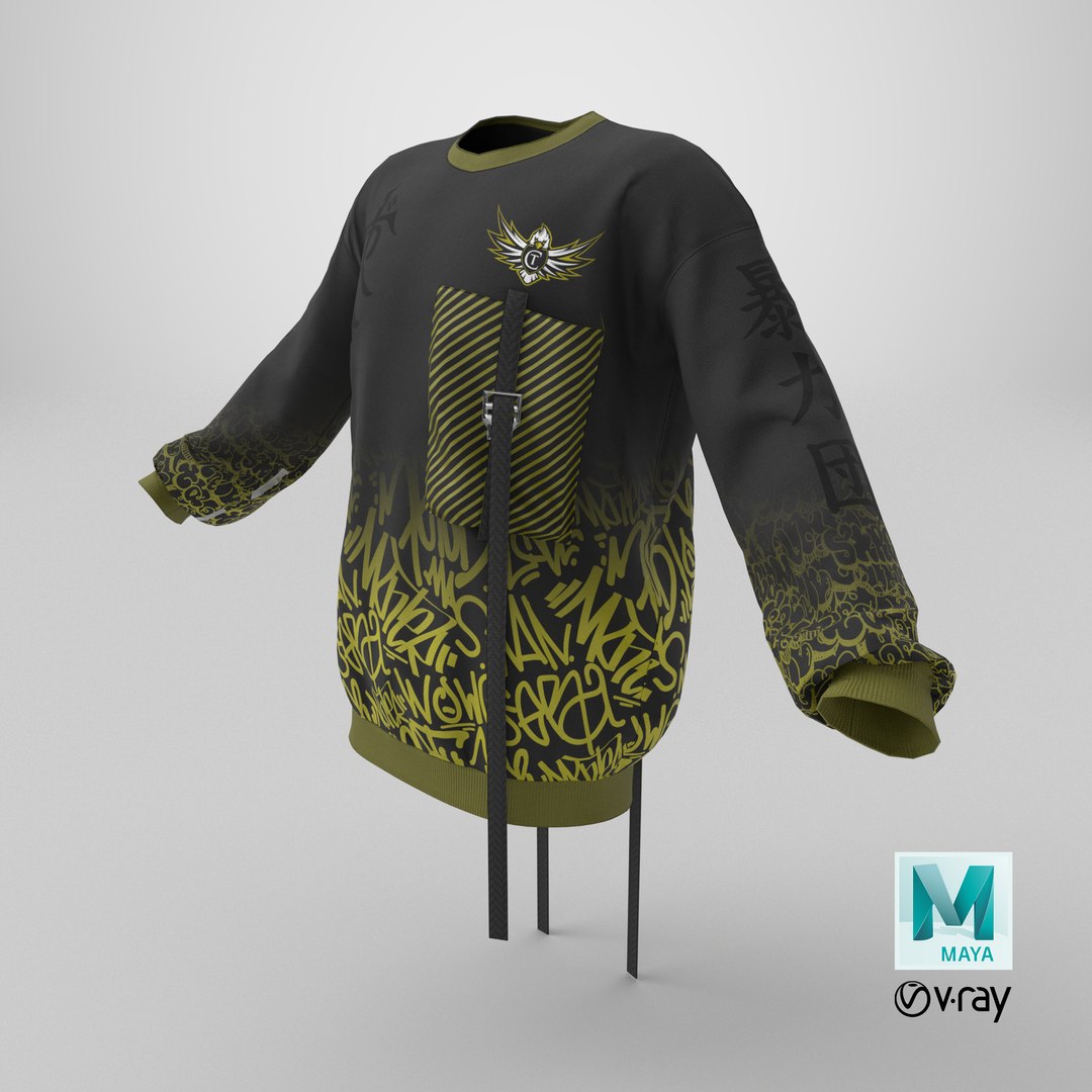 Oversized HipHop Sweatshirt model https://p.turbosquid.com/ts-thumb/hi/1MeJOy/L8/stemcell_maya_vray_render/png/1749486889/1920x1080/fit_q87/31e3b67cfa0c856d6d7278544a90c00884eda1fa/stemcell_maya_vray_render.jpg