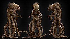 Octopus Horror Creature