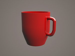 3D drinking glass model