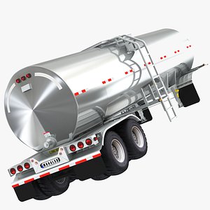 3D Food Grade Tank Trailer
