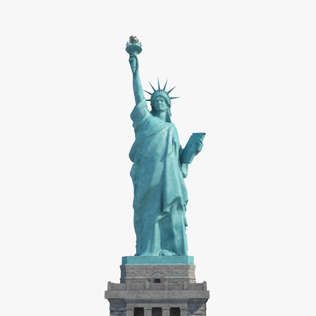 3D statue liberty - TurboSquid 1676750