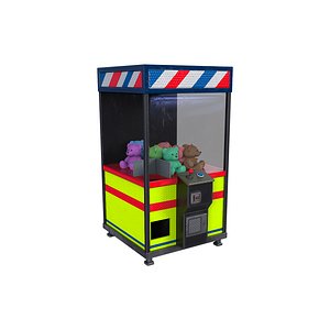 Arcade Claw V1 Machine Game Game Ready PBR