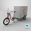 Electric Cargo Tricycle Delivery Bicycle - Pizza Delivery