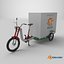 Electric Cargo Tricycle Delivery Bicycle - Pizza Delivery