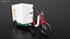Electric Cargo Tricycle Delivery Bicycle - Pizza Delivery