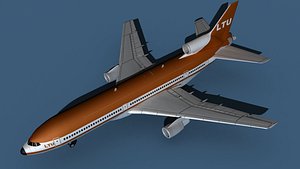 3D Lockheed L-1011-50 LTU