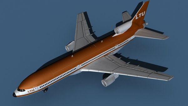 L-1011 TriStar 3D Models for Download | TurboSquid