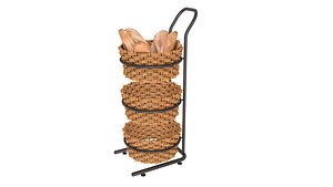 Basket Floor Stand Display 3D