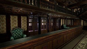 Victorian Hotel Mansion Manor Mega Five Storey