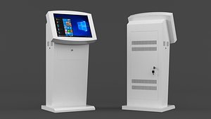 Digital Kiosk 3D model