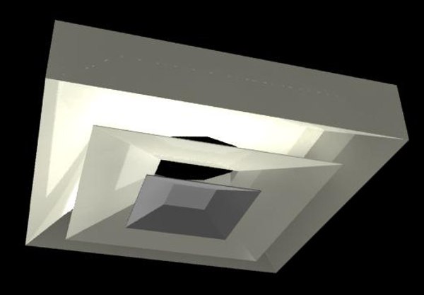 3d model 2x2 diffuser