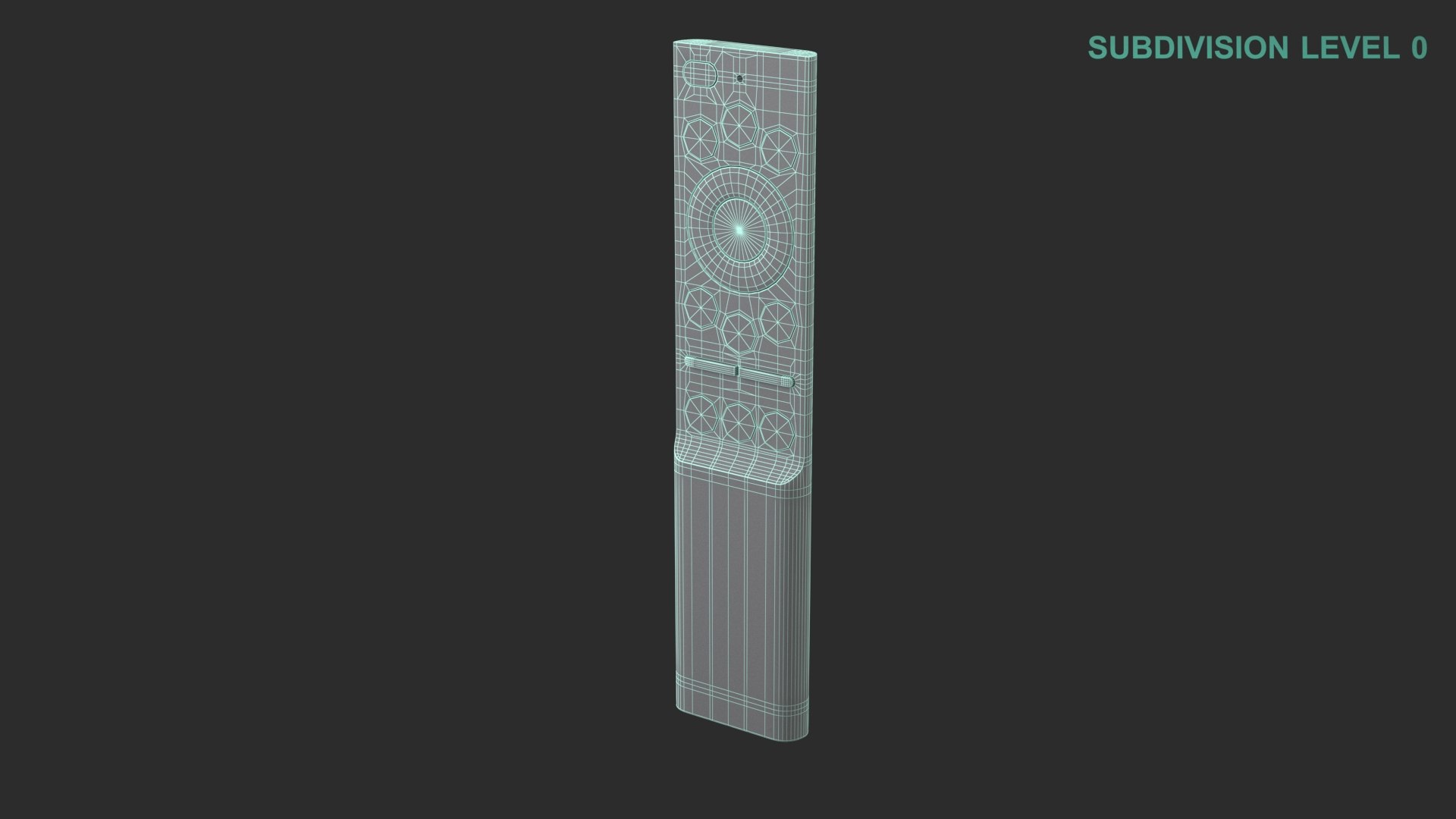Samsung TV Remote model https://p.turbosquid.com/ts-thumb/hi/YNjyJX/E2/wireframe0007/jpg/1677732858/1920x1080/fit_q87/0554a1510cec06b6b85105a7cee8d6af4c3b56d6/wireframe0007.jpg