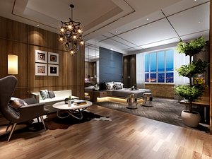 apartments house interiors 3D model
