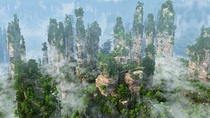 Mountain Range 3D model