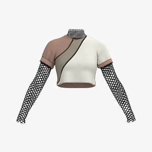 Female long sleeve 3D