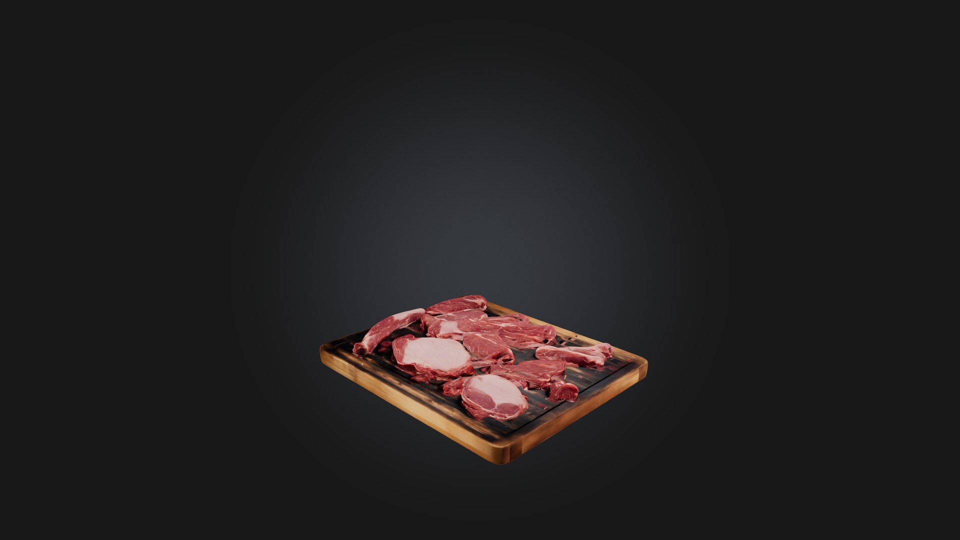 3D Model Butchers Meat - TurboSquid 2290948