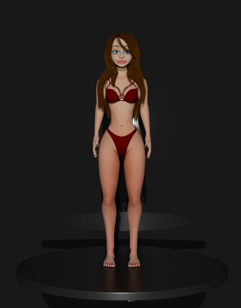 rig animation 3D model