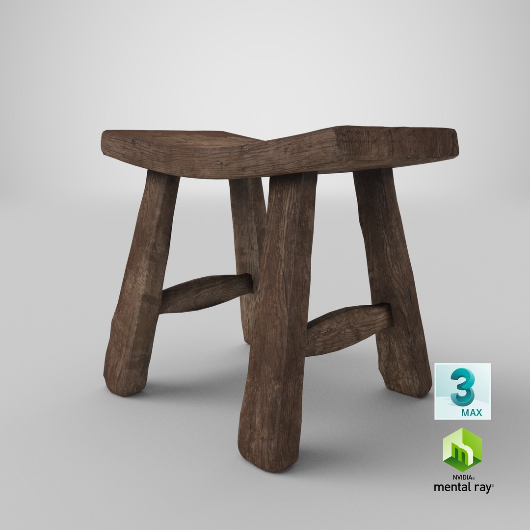 wooden stool 3D https://p.turbosquid.com/ts-thumb/hi/sMSVmt/DPEZ0MQa/stemcell_max_mental_ray_render/png/1555358571/1920x1080/fit_q87/378cf7ee872afca9174963f7eb92ee47484cc324/stemcell_max_mental_ray_render.jpg