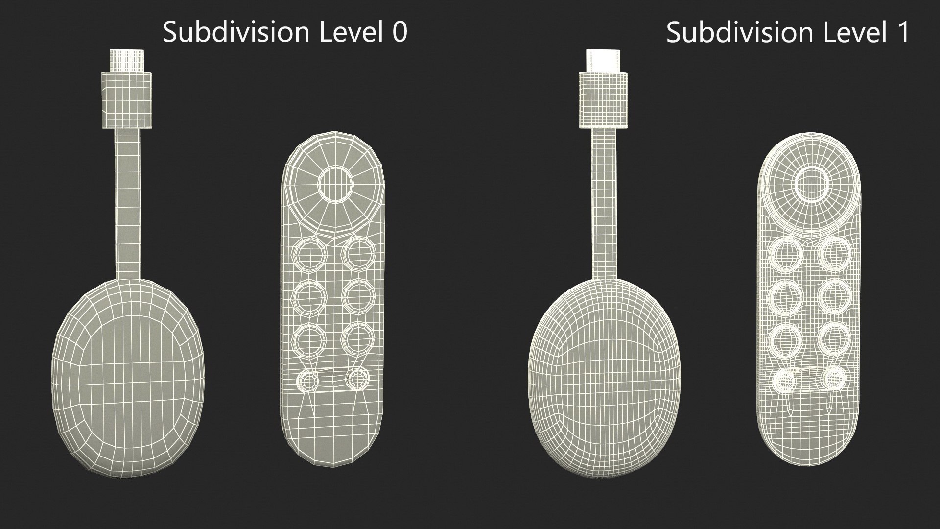 Chromecast With Google TV 3D - TurboSquid 2139745