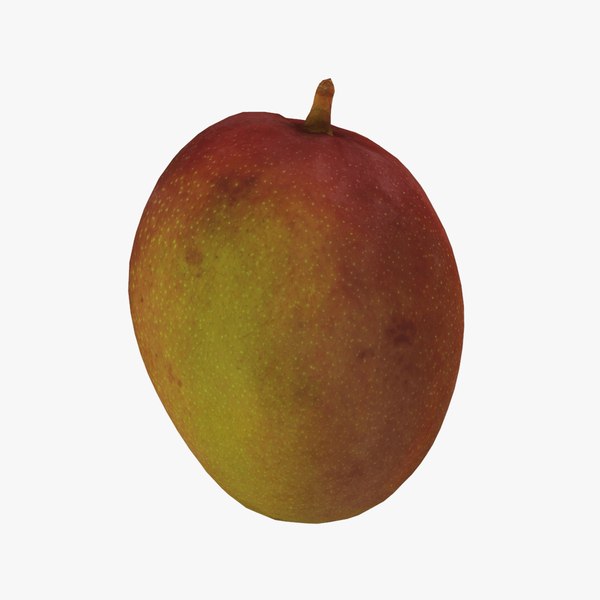 Tommy Atkins Mango - Real-Time 3D Scanned 3D model