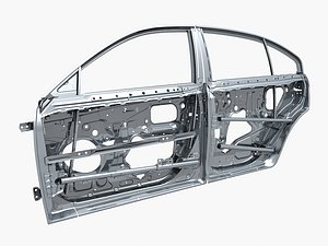 car door frame 3D model